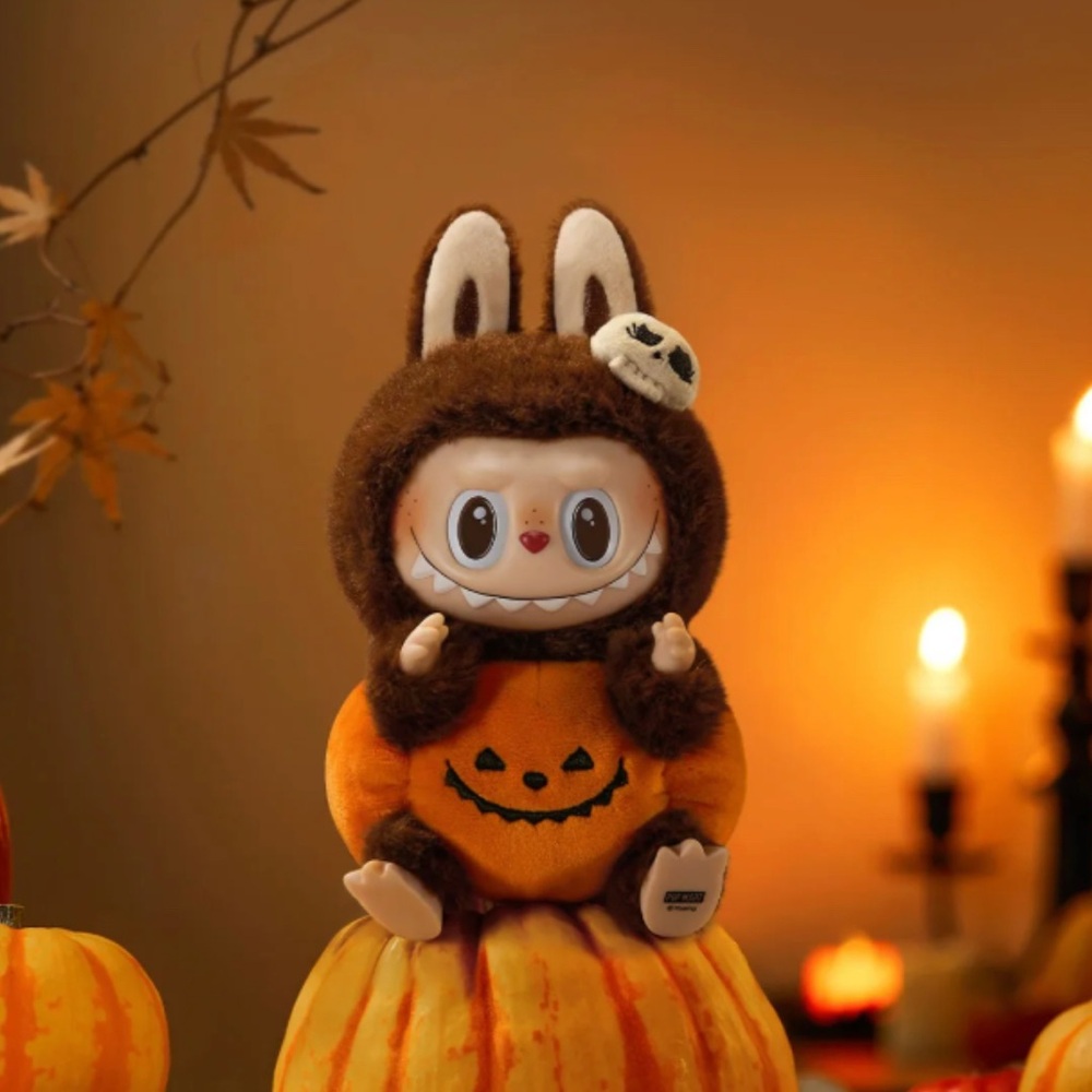 Halloween pumpkin 🎃 labubu from pop mart